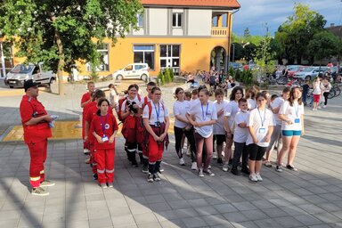 Három községbeli és két vendégcsapat vett részt a versenyen (Lakatos János felvétele)