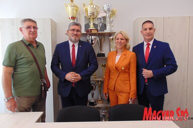A vendégek Nikola Lukač polgármesterrel találkoztak először (Fotó: Vidács Hajnalka)