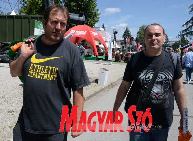 Bacsó Attila és Homolya Erik (Fotó: Dávid Csilla felvétele) Bacsó Attila és Homolya Erik (Fotó: Dávid Csilla felvétele)