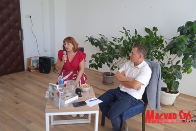 Imre Hilda és Virág Gábor (Fotó: Szeli Balázs felvétele)