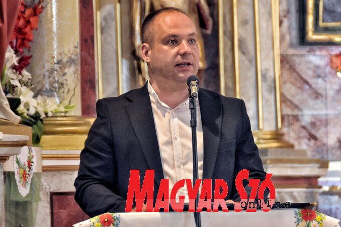 Sárközi István nyitotta meg a rendezvényt (Gergely Árpád felvétele)