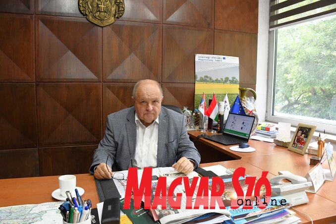 Valka Károly, Kúla község alpolgármestere (Fotó: Paraczky László) Valka Károly, Kúla község alpolgármestere (Fotó: Paraczky László)