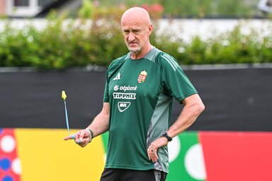 Marco Rossinak és a csapatának immár a vasárnapi meccsre kell koncentrálniuk (MTI)