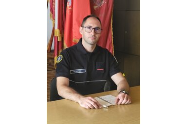 Dr. Kurin Ákos, a tűzoltó testület új elnöke (Lakatos János felvétele)