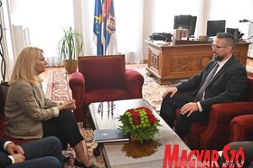 Miščević és Juhász a határforgalom gyorsításának jelentőségét is kiemelte (Ótos András felvétele)