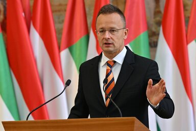 Szijjártó Péter (Fotó: MTI)