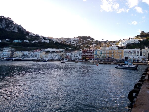 Capri kikötője Capri kikötője