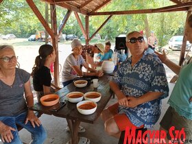 XVII. falunap Pacséron - Az akácosban délelőtt