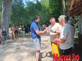 XVII. falunap Pacséron - Az akácosban délelőtt