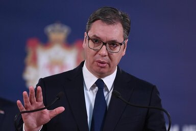 Aleksandar Vučić (Fotó: Beta)
