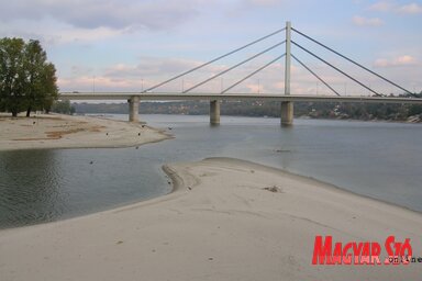 A Kis-Duna vége a Strandnál (Fotó: Buzás Mihály)