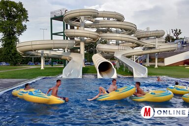 A csúszda a gyerekek kedvence / Benedek Miklós felvétele