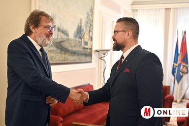 Tomislav Žigmanov és Juhász Bálint (Fotó: Ótos András)