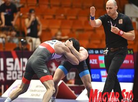 Juhász Bálint átadta az érmeket az újvidéki birkózó Európa-bajnokságon