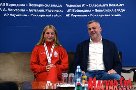 Az ökölvívó Európa-bajnokság érmeseinek fogadása Újvidéken