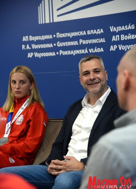 Az ökölvívó Európa-bajnokság érmeseinek fogadása Újvidéken