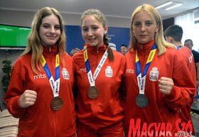 Az ökölvívó Európa-bajnokság érmeseinek fogadása Újvidéken