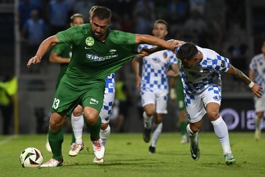 A magyar csapat teljesítményéhez Böde Dániel sem tudott hozzátenni (Fotó: MTI)