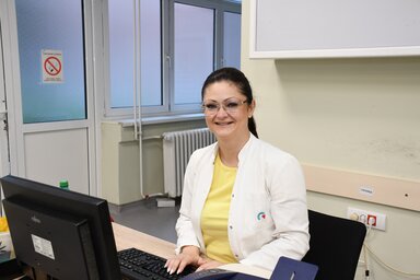 Dr. Bajai Bálint Csilla sürgősségi szakorvos (Fotó: Paraczky László)