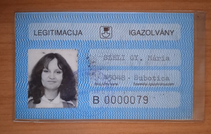 Újságírói igazolvány 1980 márciusából Újságírói igazolvány 1980 márciusából