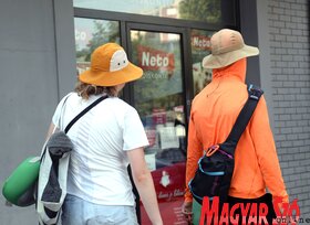 Kánikula meleg nyár Újvidék