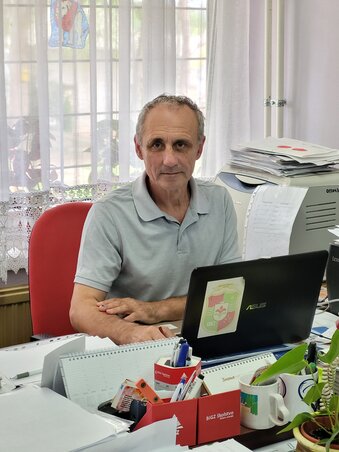 Kanyó István iskolaigazgató (Lakatos János felvétele) Kanyó István iskolaigazgató (Lakatos János felvétele)