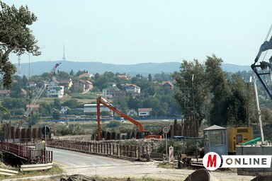 Az építkezés (Fotó: Dávid Csilla felvétele)