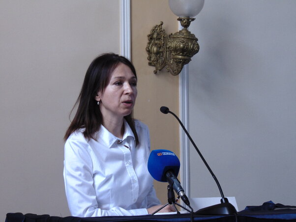 Dijana Jakšić Kiurski segédpolgármester (Fotó: Vidács Hajnalka) Dijana Jakšić Kiurski segédpolgármester (Fotó: Vidács Hajnalka)