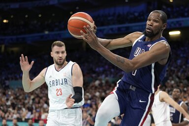 Kevin Durant kiválóan szállt be a meccsbe (Fotó: Beta/AP)