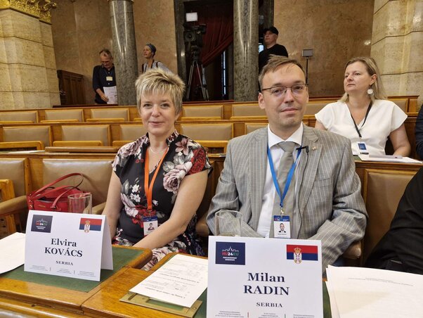 Kovács Elvira és Milan Radin (Facebook/Kovács Elvira oldala) Kovács Elvira és Milan Radin (Facebook/Kovács Elvira oldala)