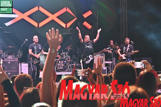 A Republic volt a legtömegesebb koncert a három nap alatt (Fotó: Ótos András) A Republic volt a legtömegesebb koncert a három nap alatt (Fotó: Ótos András)