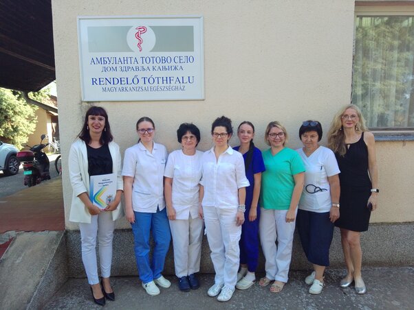 Tóthfaluban szerdán zajlottak a vizsgálatok (Fotó:BJK)