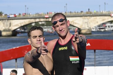 Rasovszky Kristóf és Betlehem Dávid elképesztő versenyt produkált a Szajnában / MTI