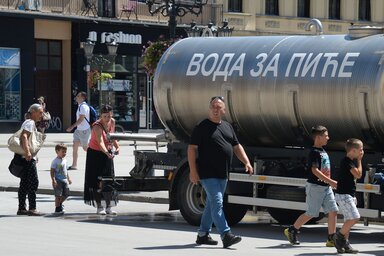 A Városi Vízművek Közvállalat másodpercenként másfél köbméter vizet bocsájt Újvidék rendelkezésére