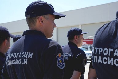 Kiválóan helytállt a szerbiai mentőcsapat (Fotó: Beta)