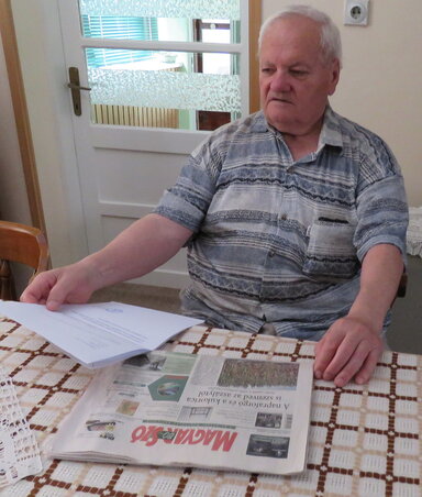 „Az igazság árát én fizettem” (Kecskés István felvétele) „Az igazság árát én fizettem” (Kecskés István felvétele)