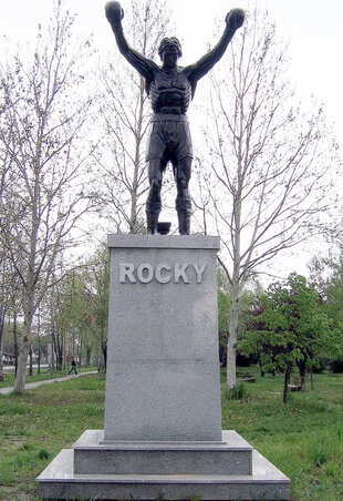 Rocky sem segített (Kecskés István felvétele) Rocky sem segített (Kecskés István felvétele)