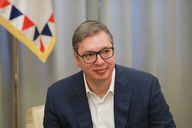 Aleksandar Vučić (Fotó: Beta)