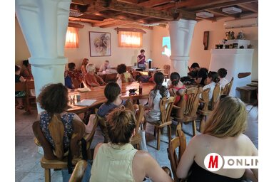 Előadások és műhelymunkák voltak a táborban (Lakatos János felvétele)