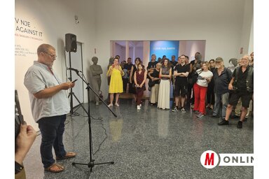 Urbán András nyitotta meg a rendezvényt (Albert Éva felvétele)