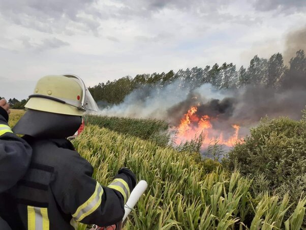 A bezdáni tűzoltók gyorsak és hatékonyak (Fotó: ÖTE Bezdán) A bezdáni tűzoltók gyorsak és hatékonyak (Fotó: ÖTE Bezdán)