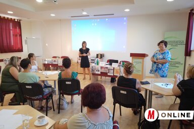 Elméleti és gyakorlati oktatásban részesültek a pedagógusok (A szerző felvétele)