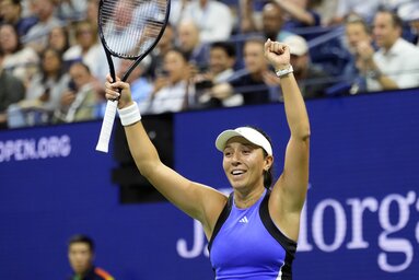 Jessica Pegula alaposan elhúzta a nótáját a világelsőnek (Fotó: Beta/AP)