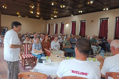 Gulyás László könyvbemutatóján (Kazinczy Paszterkó Diana felvétele)