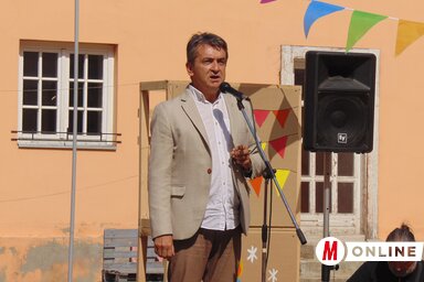Slavko Spasić, a Belgrádi Természetrajzi Múzeum igazgatója (Fotó: Vidács Hajnalka)