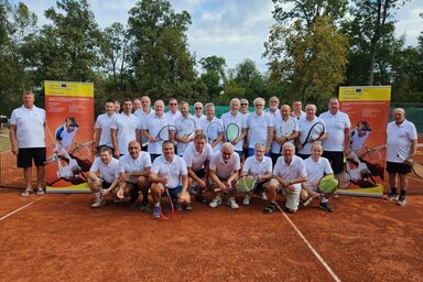 A veterántalálkozó résztvevői