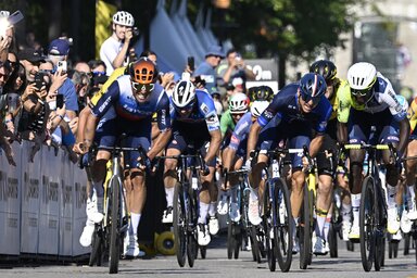 Michael Matthews (balról) harmadszor győzött Québec nagydíján (Fotó: Beta/AP)
