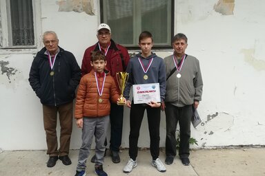 A magyarkanizsai csapat