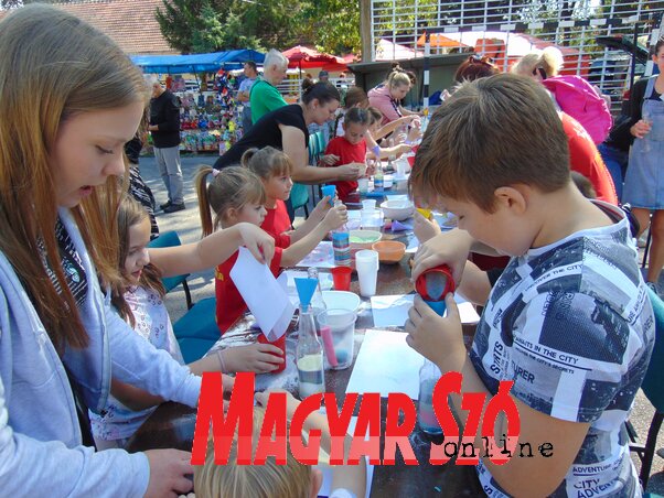 A szervezők a gyermekekről sem feledkeztek meg (Vidács Hajnalka felvétele) A szervezők a gyermekekről sem feledkeztek meg (Vidács Hajnalka felvétele)