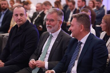 Predrag Nikolić, Dejan Ristić és Mihailo Jovanović (Fotó: Beta)